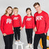 Long-sleeved parent-child sweater
